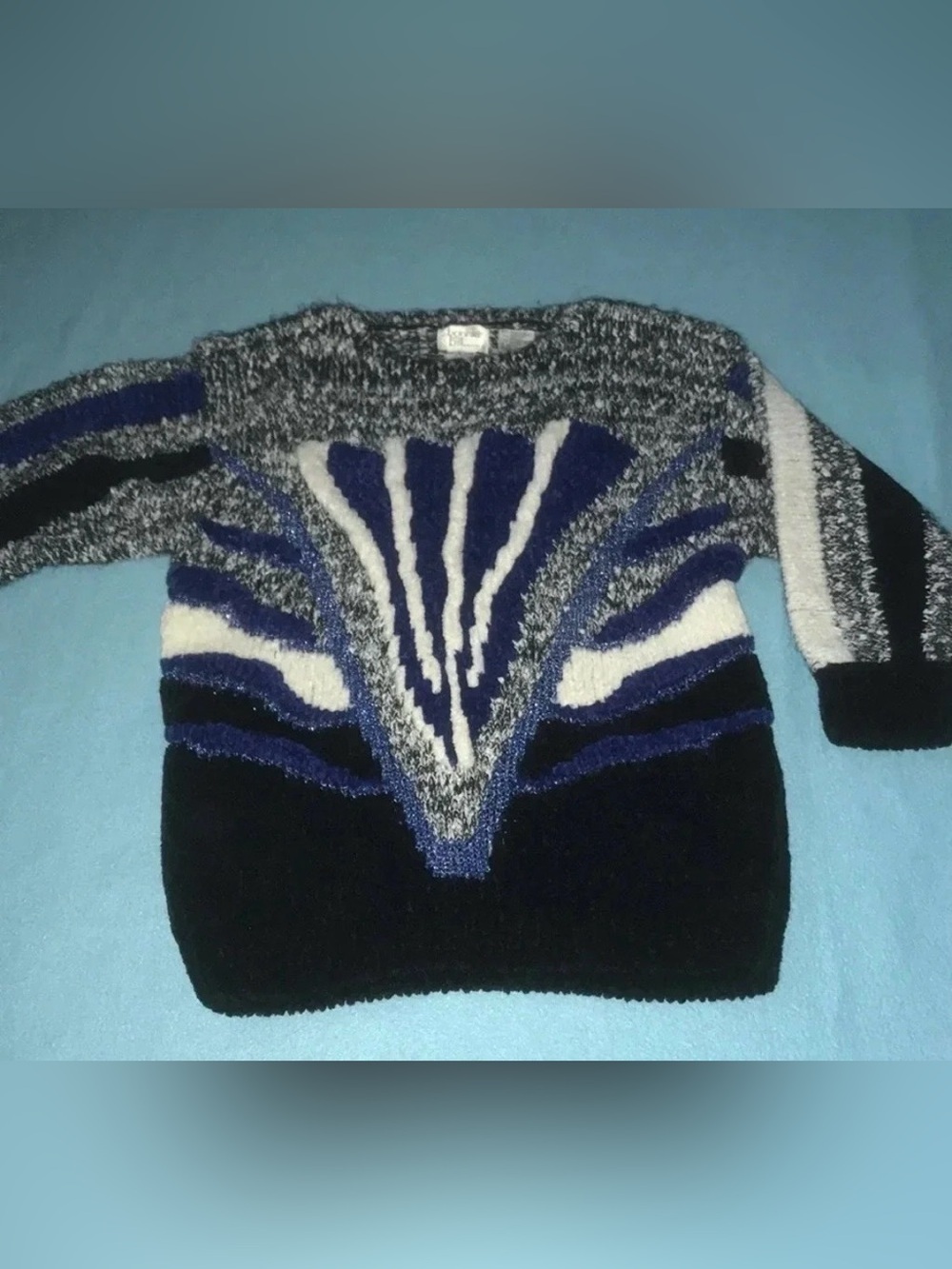 𝅺BONNIE and Bill New York vintage 80’s knit crewneck sweater size S / P